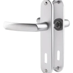 Vachette Poignée de porte intérieure - Budget - - Gris argent - Clé L - 165 mm