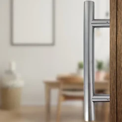 Poignée de tirage - Baton de maréchal - Inox 304 - Droit 90 degrés 350mm-Secury-T Hot