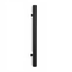 Poignée de tirage Diamètre 30 mm - v500 - S75 - L650 mm - INOX 304 Laqué RAL 9005 Noir Mat-Hardwarexchange Online