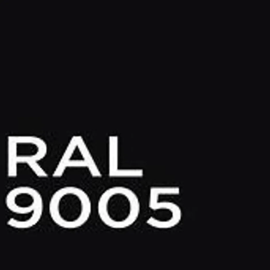 Poignée de tirage Diamètre 30 mm - v500 - S75 - L650 mm - INOX 304 Laqué RAL 9005 Noir Mat-Hardwarexchange Online