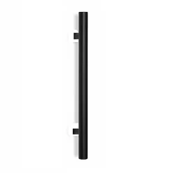 Poignée de tirage Diamètre 30 mm - Entraxe300 - S75 - L450 mm - INOX 304 Laqué RAL 9005 Noir Mat-Hardwarexchange New