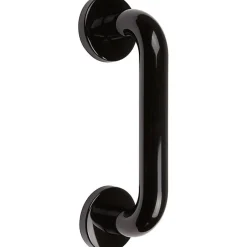 Poignée de tirage noire - Diamètre 23 x 183 mm - NY.75.23 --Normbau Hot