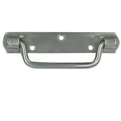 Afbat Poignée plate bout rond en Inox