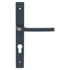 Poignée porte pvc Servicio gris anthracite-GoodHome Outlet