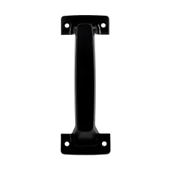 GoodHome Poignée pour porte de garage noire