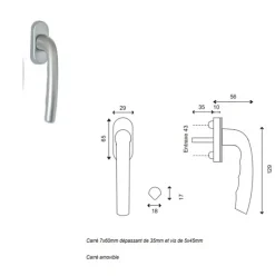 Gd Menuiseries Poignee De Fenetre 010220f9
