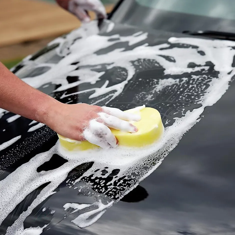 Silverline Éponge Tout Usage 220 x 110 x 50 mm - Idéale pour Nettoyage et Entretien Quotidien -