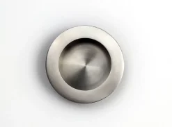 Porte coulissante Alvéolaire gravé prépeinte H.204 x l.93 cm