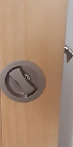 Porte Coulissante Atelier Noir, Panneau Blanc Vitrée H204 X L83, Galandage, Kit De Finition-Gd Menuiseries