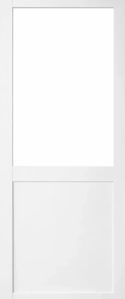 Porte Coulissante Atelier Blanc H204 X L93 Sans Meneau-Gd Menuiseries Hot