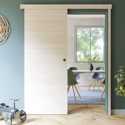 Porte Coulissante avec Rail - Oslo 83 cm - Avec butée-Coulicool Clearance