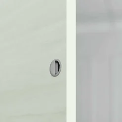 Porte Coulissante avec Rail - Helsinki 83 cm - Avec butée-Coulicool Best