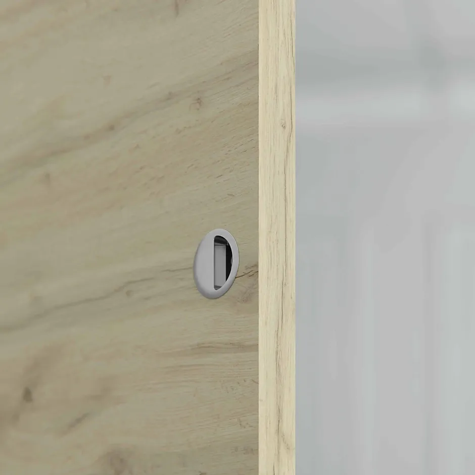 Coulicool Porte Coulissante avec Rail - Tokyo 83 cm - Avec butée