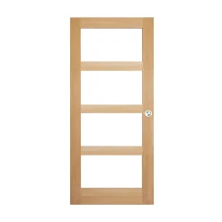 Porte coulissante Connemara vitrée H.204 x l.83 cm-GoodHome Best