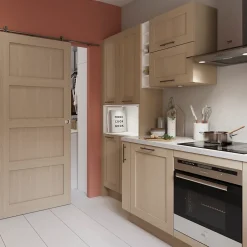 Porte coulissante Connemara chêne H.204 x l.83 cm-GoodHome Online