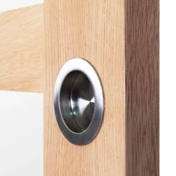 Porte coulissante Connemara chêne H.204 x l.83 cm-GoodHome Online