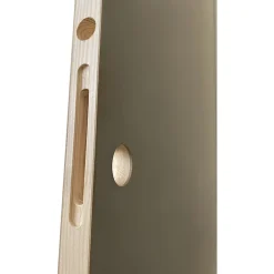 Porte coulissante Exmoor blanc H.204 x l.73 cm