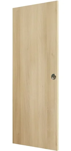 Porte Coulissante Honey Oak H204 X L73, Coquilles-Gd Menuiseries Discount