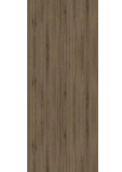 Porte Coulissante Light Walnut H204 X L73, Rail Alu Bandeau Blanc-Gd Menuiseries Best