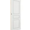 Porte coulissante Ordesa postformé 3 panneaux blanc H.204 x l.73 cm