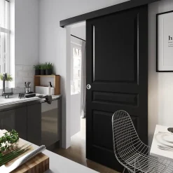 Porte coulissante Ordesa prépeint H.204 x l.83 cm- Sale