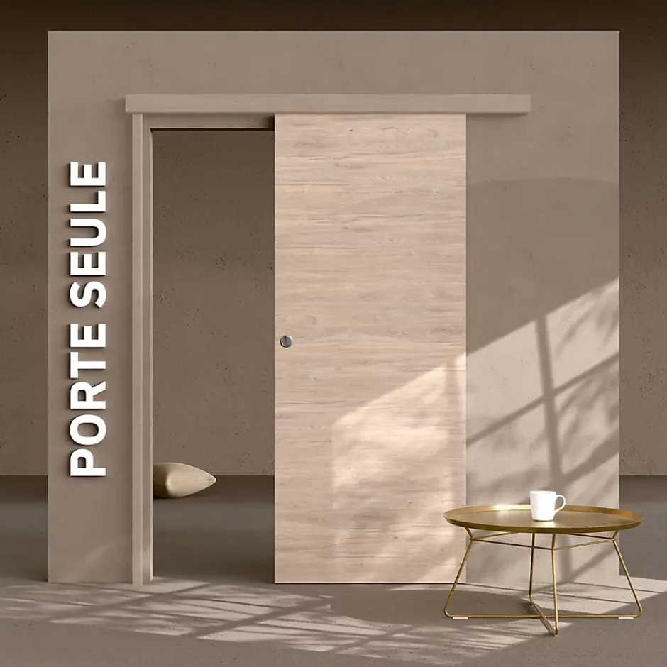 Porte Coulissante Seule - Denver 83 cm-Coulicool Discount