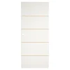 Porte coulissante Slot blanc H.204 x l.73 cm