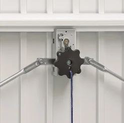 Porte de garage basculante avec portillon acier blanc trafic ral 9016 - l.237,5 x h.200 cm-Hormann Discount