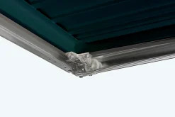 Hormann Porte de garage basculante avec portillon à gauche gris anthracite - l.237,5 x h.200 cm