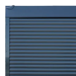 GoodHome Porte de garage enroulable alu grise 240 x h.200 cm