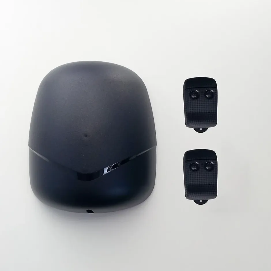 Porte de garage enroulable aluminium Kiev 2 blanc - L.240 x h.200 cm (en kit)