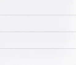 Hormann Porte de garage sectionnelle acier IsoMatic blanc pur RAL 9010 - l.237,5 x h.200 cm - motorisée