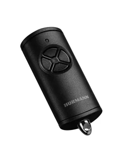 Porte de garage sectionnelle acier SandGrain blanc trafic RAL 9016 - l.250 x h.212,5 cm - motorisée-Hormann Hot