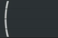 Porte de garage sectionnelle grise motorisée avec décors 4 arcs l.300 x H.200 cm x Ep.40 mm-Spadone Hot