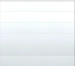 Porte de garage sectionnelle motorisée Blanc Polygrain l.300 x H.300 cm x Ep.40 mm-Spadone New