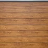 Porte de garage sectionnelle chêne doré motorisée l.240 x H.200 cm x Ep.40 mm-Spadone New