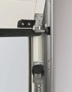 Hormann Porte de garage sectionnelle acier EcoStar blanc RAL 9016 Matt Deluxe - l.237,5 x h.212,5 cm - motorisée