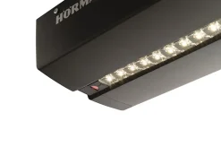 Porte de garage sectionnelle acier SandGrain blanc trafic RAL 9016 - l.300 x h.200 cm - motorisée-Hormann Sale