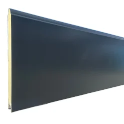 Porte de garage sectionnelle grise motorisée avec décors Rainbow l.300 x H.200 cm x Ep.40 mm-Spadone Clearance