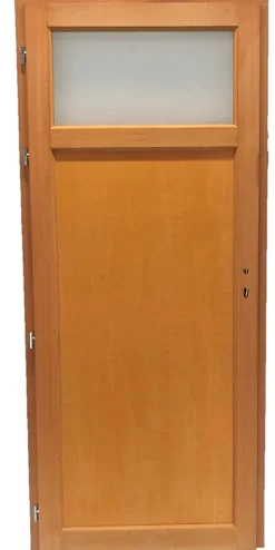 Gd Menuiseries Porte De Service Bois Pagos, H,200xl,80 Côte Tableau P.droit