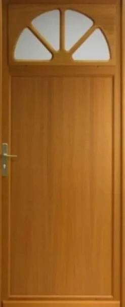 Gd Menuiseries Porte De Service Bois Vitrée Pixos, H,200xl,80 Côte Tableau P.droit