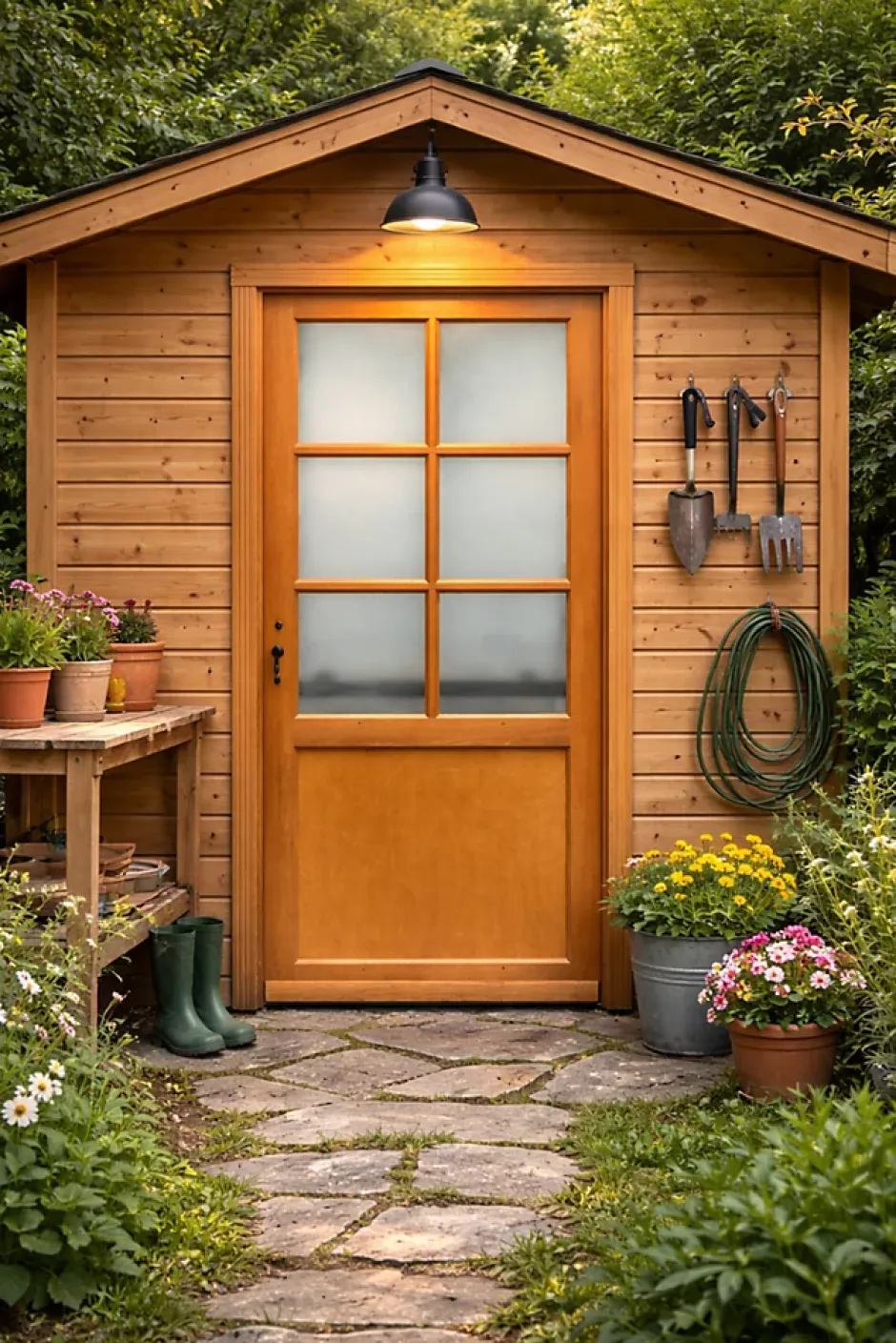 Gd Menuiseries Porte De Service Bois Vitrée Naxos, H,200xl,80 Côte Tableau P.droit