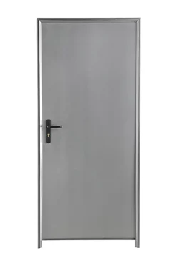 Porte de service non isolée métal 90 x h.200 cm réversible- Best