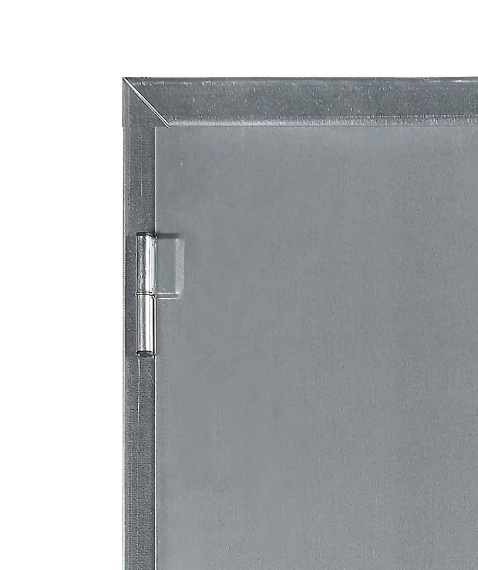 Porte de service non isolée métal 90 x h.200 cm réversible- Best