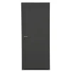 Porte de service PVC anthracite L 960mm x H 2000mm ouvant droit-Fral Fermetures Outlet