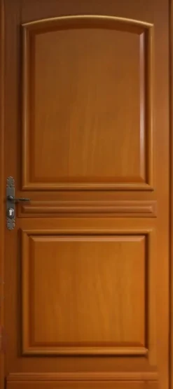 Gd Menuiseries Porte D'entrée Bois Pleine Garnier, H.215xl.80 Côte Tableau, P.droit