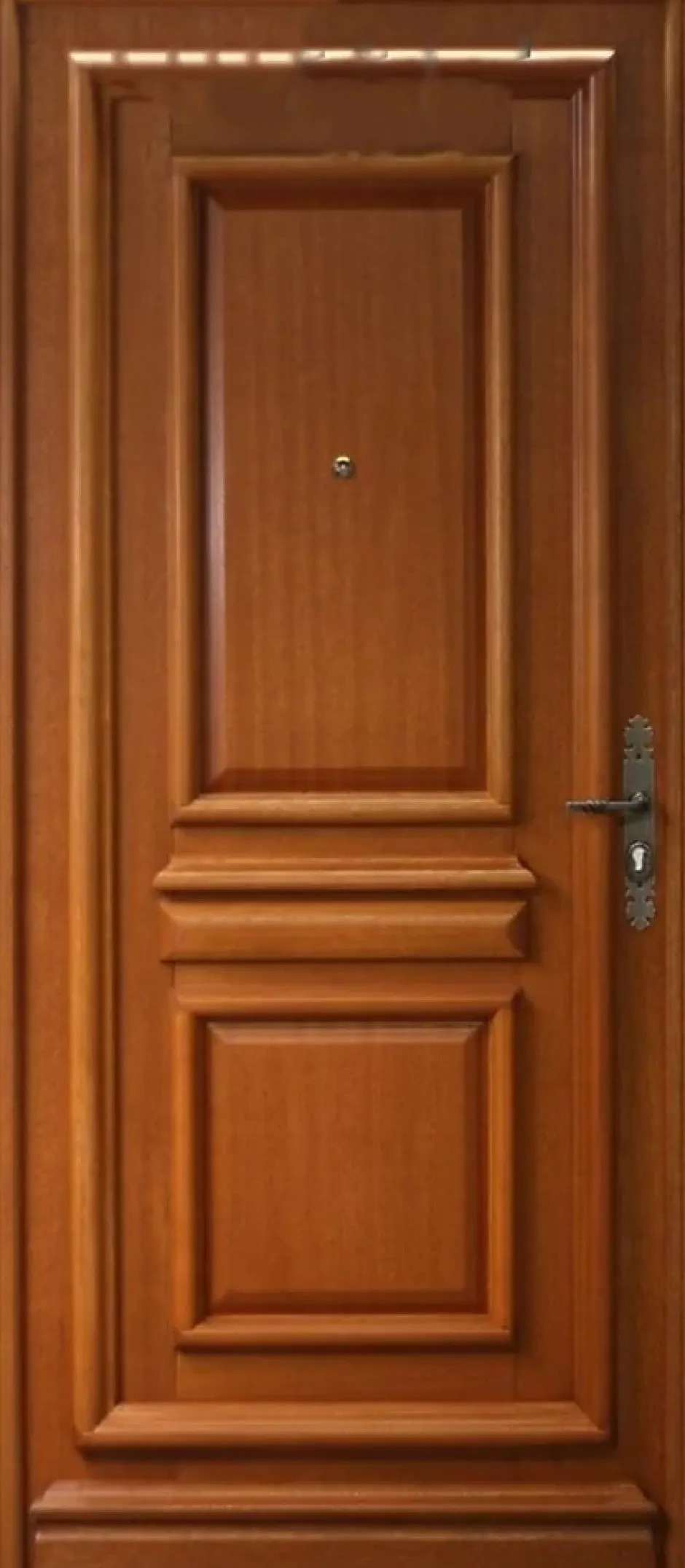 Gd Menuiseries Porte D'entrée Bois Pleine Tahi 1, H.215xl.90 Côte Tableau P. Gauche