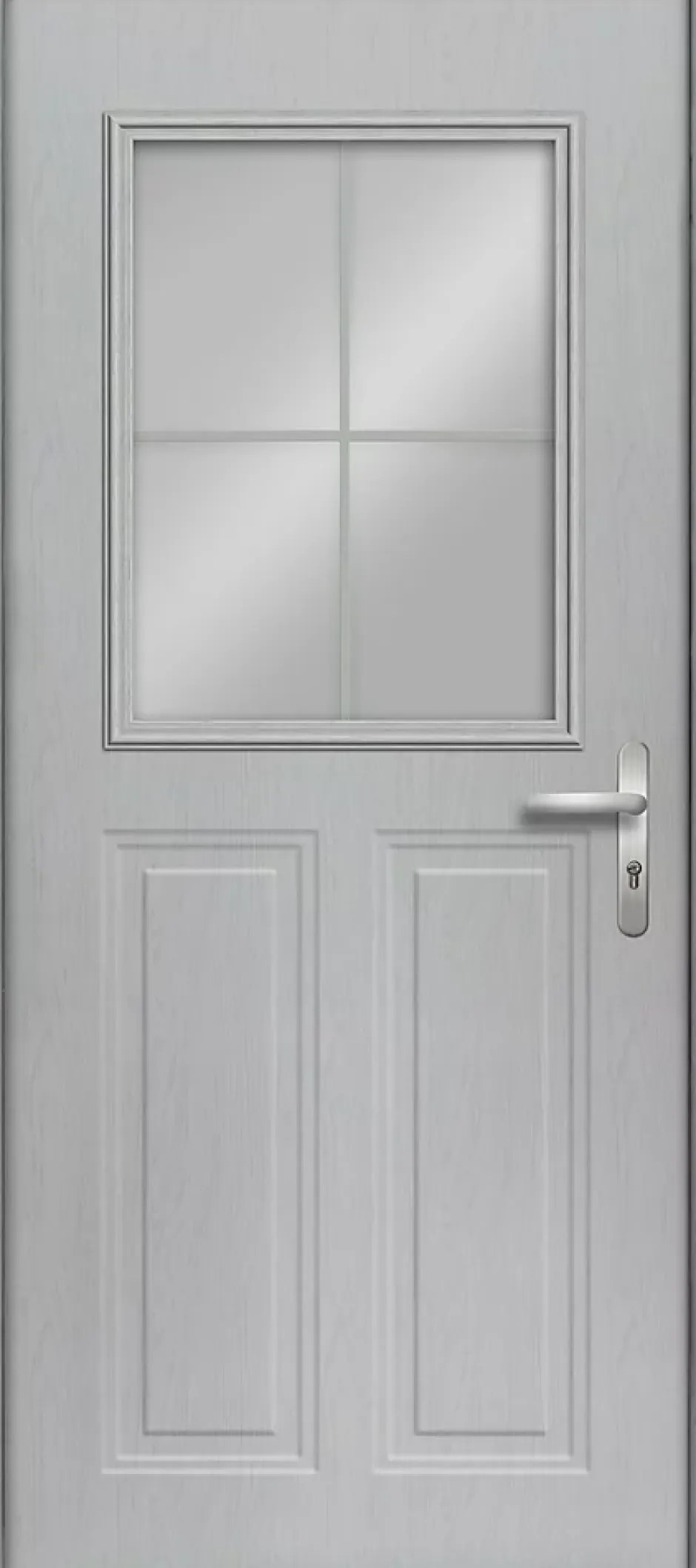 Fortia Porte d'entrée acier Scilla 96 x h.218 cm poussant gauche