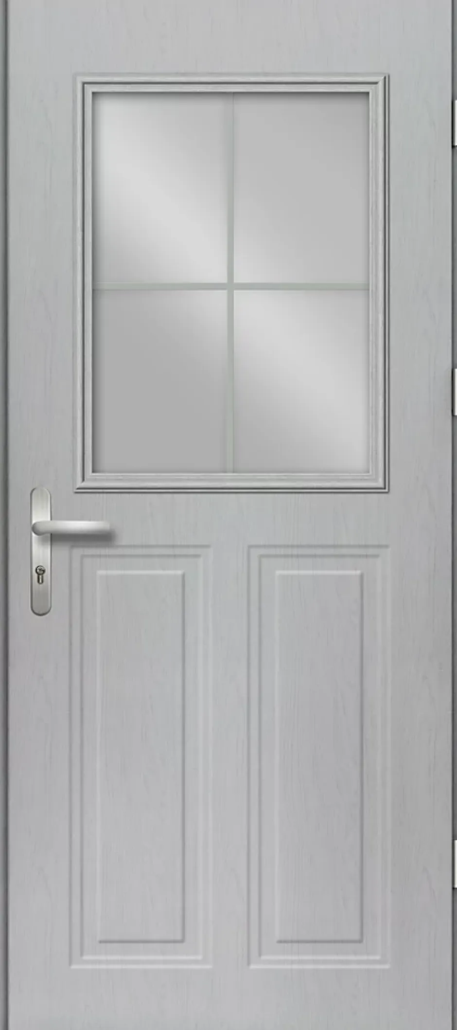 Fortia Porte d'entrée acier Scilla 96 x h.218 cm poussant gauche