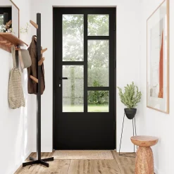 Fortia Porte d'entrée acier Kribi 96 x h.218 cm poussant gauche
